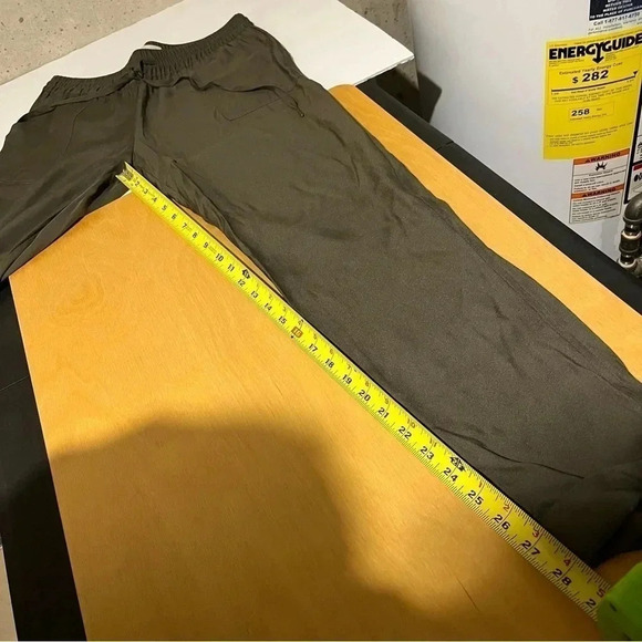 Joie Womens Size Small Green Drawstring Joggers Pants Silk Blend - Picture 7 of 9